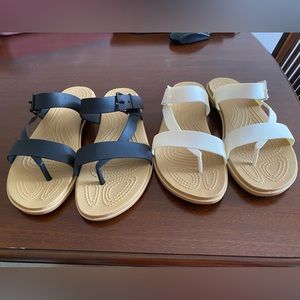 Crocs women Tulum sandals sz 9
